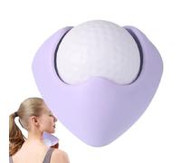 Rullo con sfera da massaggio | Sfera per fascia posteriore con rullo | Sollievo per muscoli tesi e doloranti, palla per massaggio manuale, massaggiatore a rullo per la schiena con sollievo, palla a ru