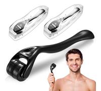 Rullo da bar 0,5 mm, per Dermaroller 0,75 mm, Microneedling Roller, Microneedling Roller, Microneedling Roller per la cura della pelle e dei capelli, viso e corpo, uomini e donne, per Derma Roller Set