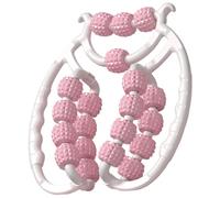 Rullo da gamba da 1 pc, rullo di massaggi a 20 ruote per gambe, rullo di cellulite in plastica, rullo di massaggiatore di cellulite non slip per coscia, scultura delle gambe