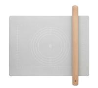 Rullo da pasticceria e tappetino da forno Rig-Tig Bake-It, tappetino da forno, legno di faggio, silicone