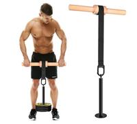 Rullo da polso per avambraccio, rullo da polso in legno trainer per avambraccio, attrezzo per avambraccio con impugnatura antiscivolo, impugnatura per allenamento della forza più forte per casa e