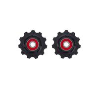 BBB CyclingRollerBoys - Puleggia in ceramica 12T SR | Compatibile con SRAM | Gruppi a 12 velocità | Puleggia in ceramica ad alte prestazioni | Ruote puleggia deragliatore durevole ed efficiente |