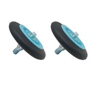 Rullo del tamburo dell'asciugatrice DC97-16782E da 2 pezzi con cuscinetto a sfere, compatibile con Samsung, Rullo di supporto del tamburo DC97-16782A