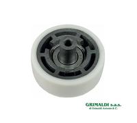 RULLO DEL TAMBURO PER ASCIUGATRICE WHIRLPOOL BAUKNECHT 480112101478 ORIGINALE