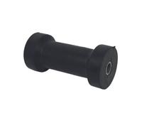 Rullo della chiglia con foro da 17 mm 6 pollici in acciaio dolce fabbricato nero