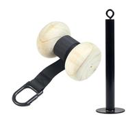 Rullo dell'avambraccio della maniglia di legno del blaster dell'avambraccio per gli accessori della costruzione del muscolo