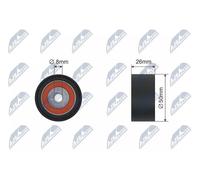 Galoppino, Cinghia Scanalata Adatto A per Citroen Berlingo, C5 I, Evasion, Jumpy