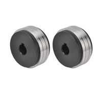 Rullo di alimentazione del filo della saldatrice V U K Knurl Saldatura Wire Feeder Diametro del rotolo 3cm/1.2inches Rullo della guida dell'acciaio inossidabile V/K/U KNURLED Parti di saldatura 2 pz