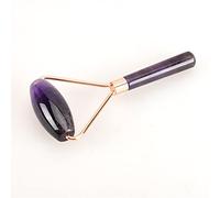 Rullo di ametista pietra dimagrante massaggiatore for lifting facciale scolpito giada raschiante strumento bastone for massaggio corpo for assistenza sanitaria 1 pz