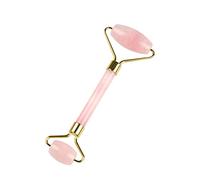 Rullo di cristallo e set di zucca portatile for massaggio Rullo di giada verde Accessorio di bellezza in pietra avventura 1 pezzo (Color : 1pc JadeRollerPink)