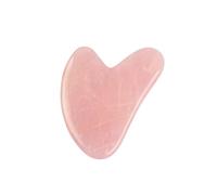 Rullo di cristallo e set di zucca portatile for massaggio Rullo di giada verde Accessorio di bellezza in pietra avventura 1 pezzo (Color : 1pc Guasha BoardPink)