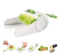 Rullo di foglie di vite DIY ABS Sushi Roll Maker Manuale Spring Roll Maker per principianti Bambini Cavolo farcito Gadget da cucina