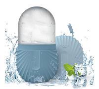 Rullo di ghiaccio facciale, Ice Roller, Eye Ice Massage Bellezza del viso Cura della pelle per Restringe i pori, antirughe, riduce il gonfiore, migliora l'elasticità della pelle (Conchiglie Blu)