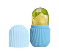 Rullo di ghiaccio per il viso Silicone Ergonomico Riutilizzabile Portatile | Strumenti per tonificare il viso per tutti i tipi di pelle, cura dopo il sole, aspetto liscio, a casa, viaggi, salone, spa