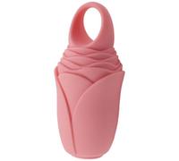 Rullo di Ghiaccio Viso in Silicone Rosa 46ml per Occhi e Volto | Uso Quotidiano, Pulizia senza Angoli Morti, Impugnatura Confortevole, Accessorio Skincare Compatto