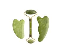 Rullo di giada Gua Sha Set for massaggi Guasha Board Pettine Raschietto a guazzo Body Spa Strumenti di sollevamento antietà for il viso (Color : Type 20)