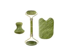 Rullo di giada Gua Sha Set for massaggi Guasha Board Pettine Raschietto a guazzo Body Spa Strumenti di sollevamento antietà for il viso (Color : Type 05)