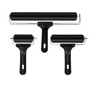 Rullo Di Gomma Brayers riutilizzabili del rullo di stampa artistica della pressa for balle tamburo for la gel Gomma riutilizzabile