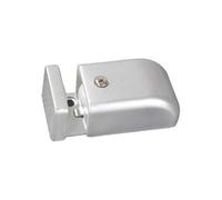 Rullo di guida per pavimento per porta scorrevole regolabile, in acciaio inox, per stabilizzare e oscillare, funzionamento silenzioso per la maggior parte degli spessori delle porte, finitura argento