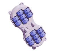 Rullo di massaggi del piede - Massager ergonomico a doppio ergonomico da 11,5 pollici per rilassamento, costruzione anti -slip con funzione portatile, strumento di da stress per lavoro, yoga,