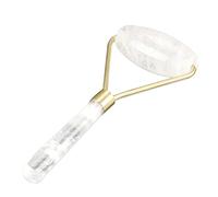 Rullo di massaggio al quarzo trasparente Massaggiatore for il viso dimagrante Cristal Quartz Lift Tool Giada GuaSha Massaggio raschiante Rilassamento 1 pezzo