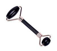 Rullo di massaggio di giada for il viso Strumenti for massaggiatore di pietre preziose di ossidiana nera Rimozione delle rughe del viso snellente 1 pezzo