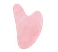 Rullo di massaggio for il viso al quarzo rosa Piastra for raschietto di giada naturale Doppia testa Massaggiatore for il viso dimagrante Rullo Rimozione antirughe for il viso, set rosa Collezioni di c