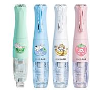 Rullo di nastro adesivo - Runner per colla per carta artigianale, dispenser per nastro biadesivo, confezione da 4 per scrapbooking, cartoline, progetti creativi fai da te, ufficio, uso domestico, scuo