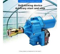 Rullo di pellicola di ventilazione per serra DC 24V Rullo di pellicola per serra per allevamento Rullo di pellicola per agitazione Ventola di rilascio manuale per macchina per tende