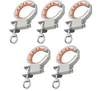 Rullo di posa di cavi ad angoli multipli largo 65 mm liscio funzionamento 330 gradi di rotazione forte per sistemi di ponte regolabile Ponte Fixture Puleggia