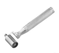 Rullo di pressione piatto in acciaio inox resistente per laminazione di tessuti e PVC con cuscinetto di lunga durata (40 mm)