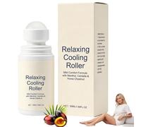 Rullo di raffreddamento naturale, rullo di raffreddamento rilassante, lenisce e ripara i rulli, lenisce e ripara il rullo, rinfrescante roll-on, siero lenitivo roll-on, formula non grassa