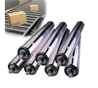 Rullo di ricambio per nastri trasportatori, diametro 5,1 cm, confezione da 7, parti resistenti da 200 mm per una movimentazione efficiente dei materiali in magazzini e fabbriche