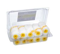 Rullo di ricambio per smalto acrilico 50 mm. set 10 rulli. rullo poliammide, rullo vernice acrilica