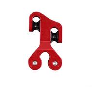 Rullo di scorrimento del separatore del cavo in alluminio per arco composto da 3/8 con caratteristiche di usura bassa (rosso)