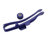 Rullo di scorrimento della catena compatibile per il crollo per il forcellone per motociclisti Adatto YZ125 YZ250 YZ250F YZ450F YZ250FX YZ450FX WR250F WR450F YZ Serie WR(Blue Swingarm)