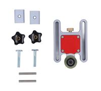 Rullo di serie tavolo a cuscinetto singolo in alluminio in lega versatile segale per alimentazione rullo rullo di lavorazione del legno per a tavola a fascia a fascia