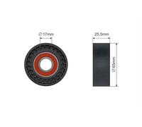 Rullo di Serraggio, Cinghia Scanalata Adatto A per Citroen C5 I 3.0 V6 01-04,
