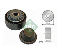 Rullo tenditore cinghia trapezoidale 531 0854 10 INA per DACIA RENAULT NISSAN