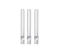 Rullo di sigaretta Sigaretta Tabacco Roach Pre Roll Filtro Tips originale Slim Drip Bocca 4 '' Pyrex Mano Bruciatore di olio Glass One Hitter Tubo . Per fumare ( Color : Oil Burner 3pcs )