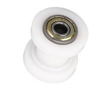 Rullo di Tensionamento a Catena, Ruota a Rulli del Tenditore Catena Facile, Sprofondamento per Doodle Bug Sporco Bici Biga (WHITE)