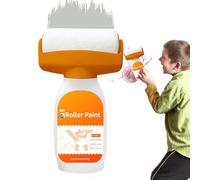 Rullo di vernice ricaricabile, ad asciugatura rapida, 500 g, strumenti di applicazione per vasca da bagno, armadietti, porte, finiture in legno, interni ed esterni, residenziali, uffici commerciali