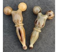 Rullo dimagrante facciale Massaggiatore di corno naturale Lifting degli occhi del viso Rafforzamento della pelle Anti Cellulite Massaggio antietà Strumenti di rilassamento 1 Pz