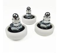 Rullo eccentrico per sega circolare di formato, ruota di guida di precisione in metallo e plastica, montaggio semplice, riduce le vibrazioni, per macchine per la lavorazione del legno per