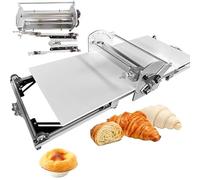 Rullo Elettrico Per Impasto, Spessore Regolabile 0,07-1,18 Pollici Macchina Sfogliatrice Per Pasta Per Pane E Pasta Sfoglia, Ideale Per Pasticcerie Domestiche E Uso Commerciale