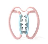 Rullo ergonomico per massaggio alla coscia con sfera in acciaio per un facile utilizzo del rullo muscolare