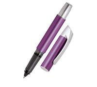 Rullo ergonomico per scuola/università - Campus ONLINE Lilla - per mancini, destristristri, per cartucce d'inchiostro standard, ricaricabile, ideale per principianti/alunni