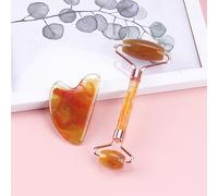 Rullo Facciale Gua Sha Raschietto, Massaggiatore Viso, Strumento Di Massaggio Per La Cura Della Pelle Di Bellezza, Corpo Occhi Guasha Detox Slim Lift Gouache Board,Guasha Rullo B