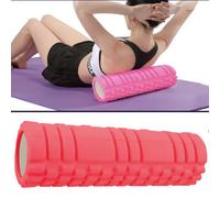 RULLO FITNESS PILATES SCHIUMA TUBO ESERCIZI PALESTRA YOGA MASSAGGI SCHIENA 45x14