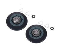 Rullo for asciugatrice 2 pezzi for Whi-rlpool WPW10314173 8536974 AP6019303 PS11752609